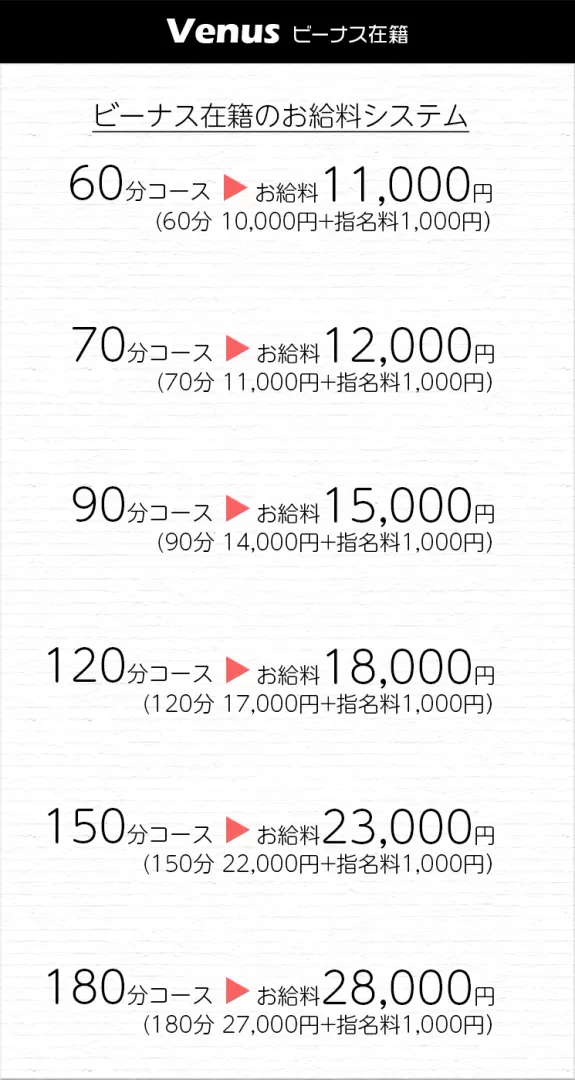 ヴィーナス給与